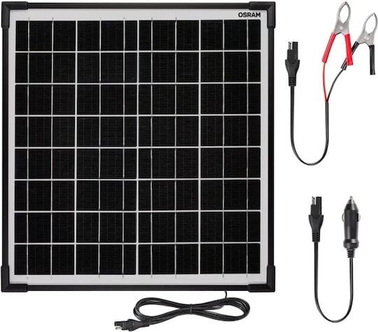 Panou Solar Osram 20W pentru Întreținere Baterie Auto 12V - imagine 2