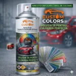 Spray Vopsea Auto Profesională 2K CustomColors – Luciu Direct (Preparată la Cod Culoare), 400ml
