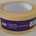 Bandă de Mascare Auto Premium Maddox 8310, Rezistență 110°C, 48mm x 45m, MAD-831048