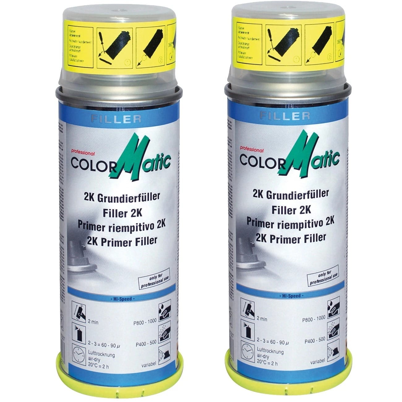 Colormatic 195327 2K Hi-Speed Primer Filler 200ml