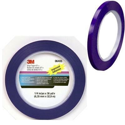 3M Fine Line Tape banda linii fine albastra