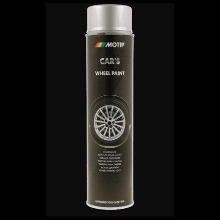 Spray vopsea pentru jante argintiu Motip, 600 ml