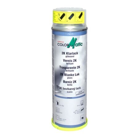 Lac transparent 2K lucios Hi-Speed spray Colormatic 500 ml