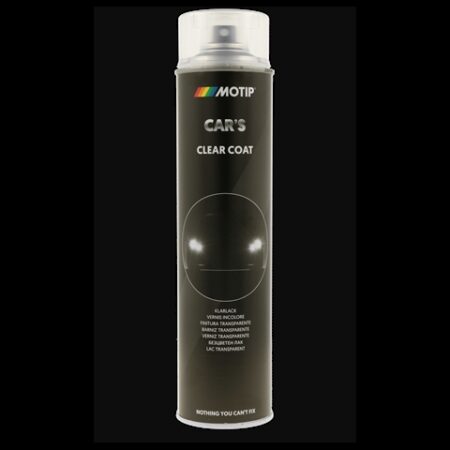 Lac transparent Car's Clear Coat spray Motip 600 ml